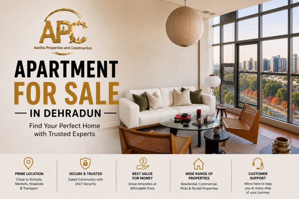 Apartment for sale in Dehradun