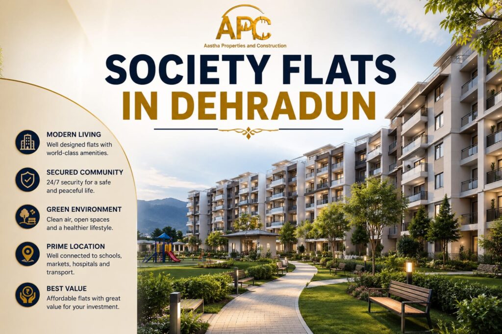 Society flats in Dehradun