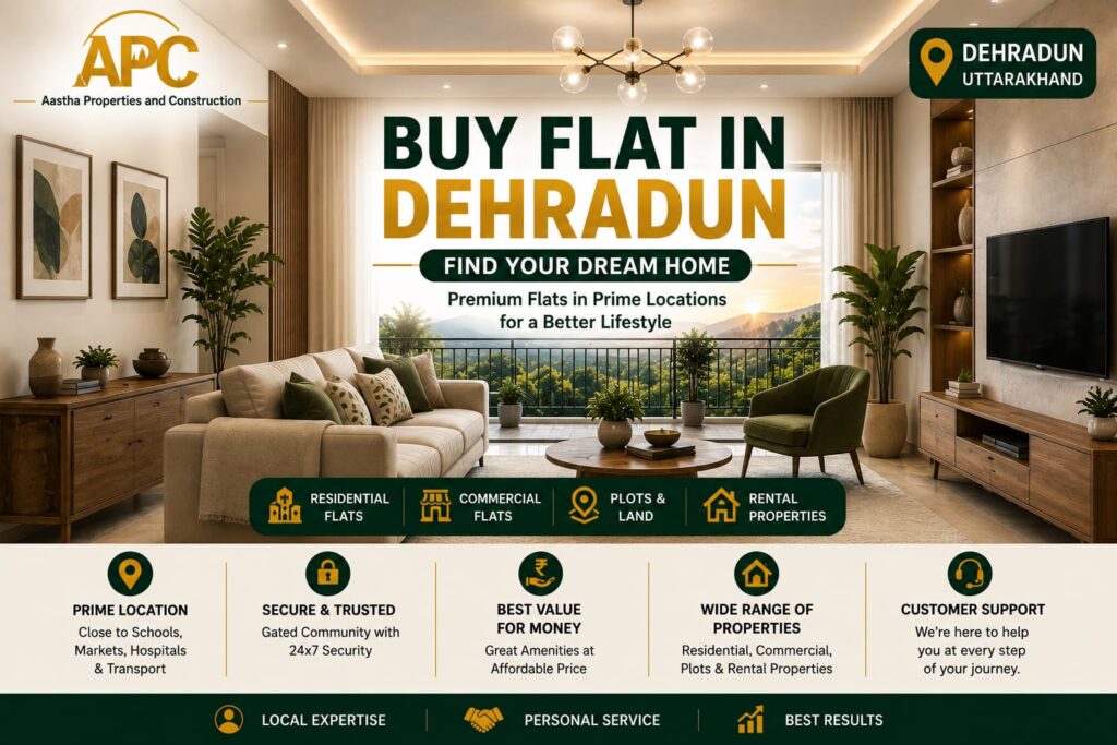 Buy flat in Dehradun
