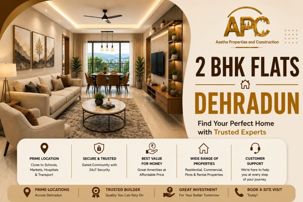 2 bhk flats in dehradun