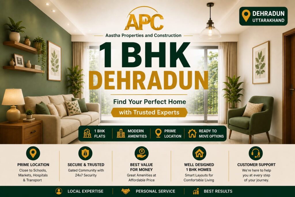 1 bhk Dehradun