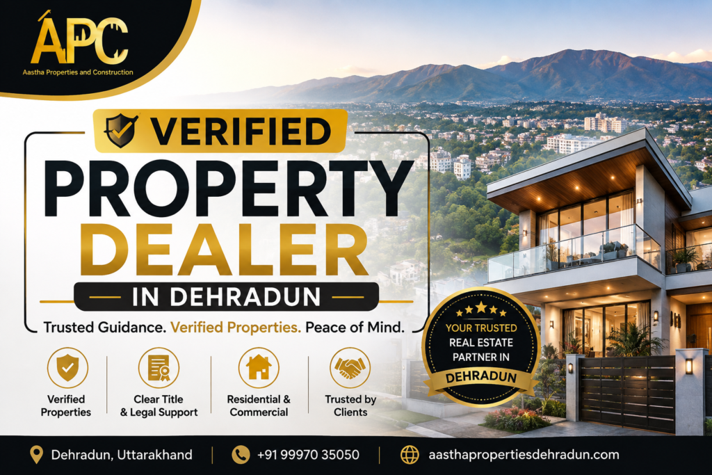 Verified Property Dealer in Dehradun