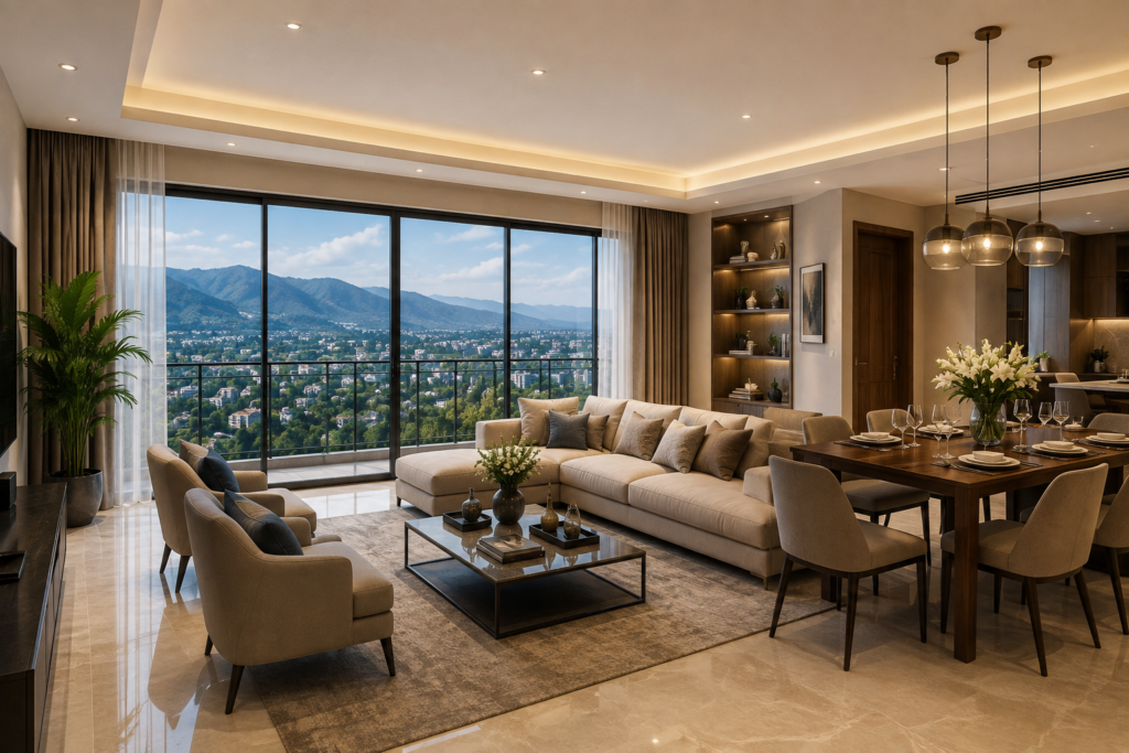  3 BHK Luxury Flats with Amenities in Dehradun