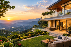 Hill View Luxury Villas  Construction