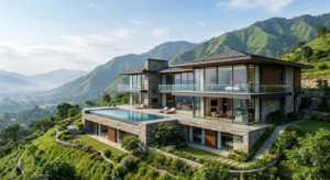 Hill View Luxury Villas  Construction