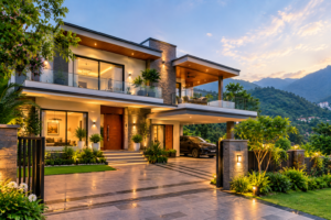 Hill View Luxury Villas  Construction